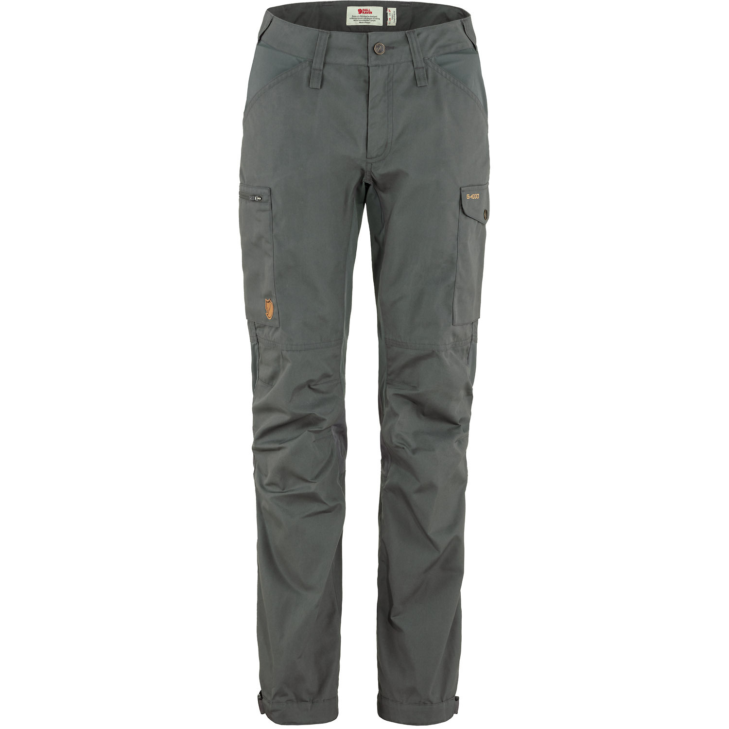 

Спортивные брюки FJÄLLRÄVEN Trekking Kaipak Trousers Curved, цвет Schlamm