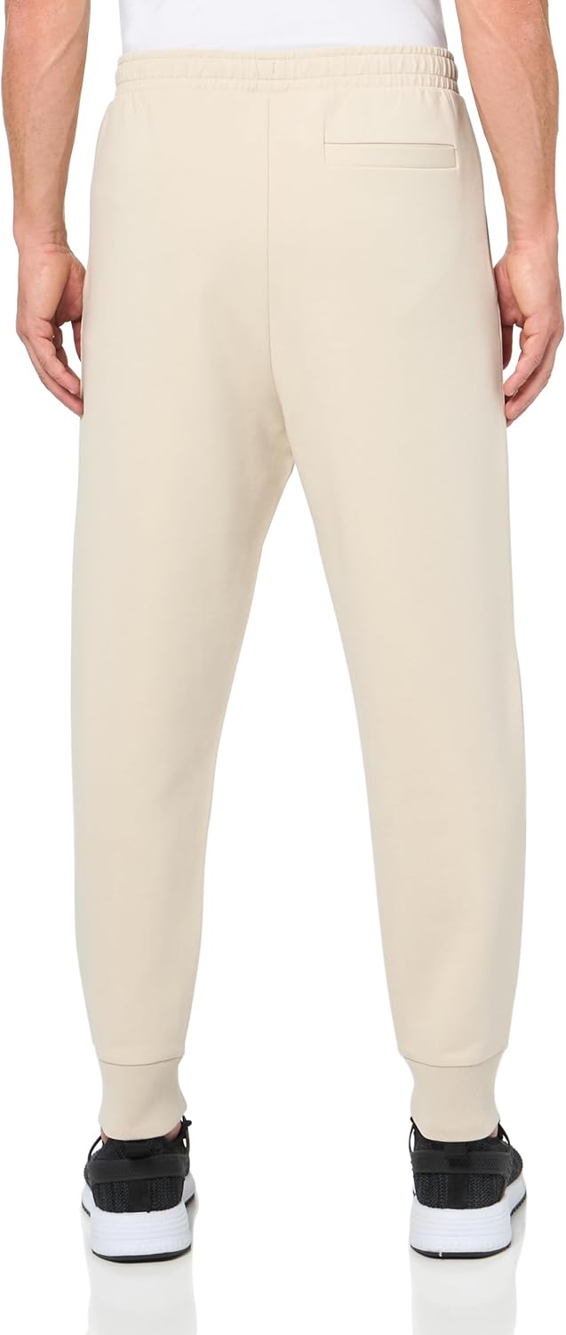 BOSS Мужские тоновые хлопковые спортивные штаны Regular Fit, Peyote Beige — фото 2