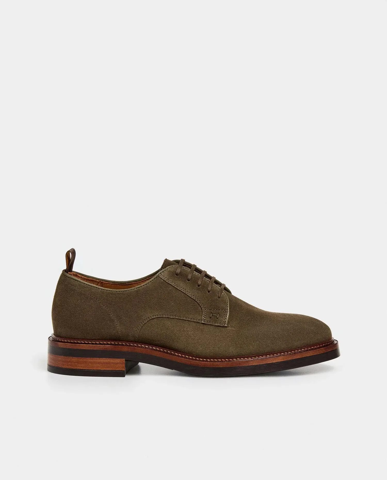 Мужские дерби из замши Egmont Hackett, хаки