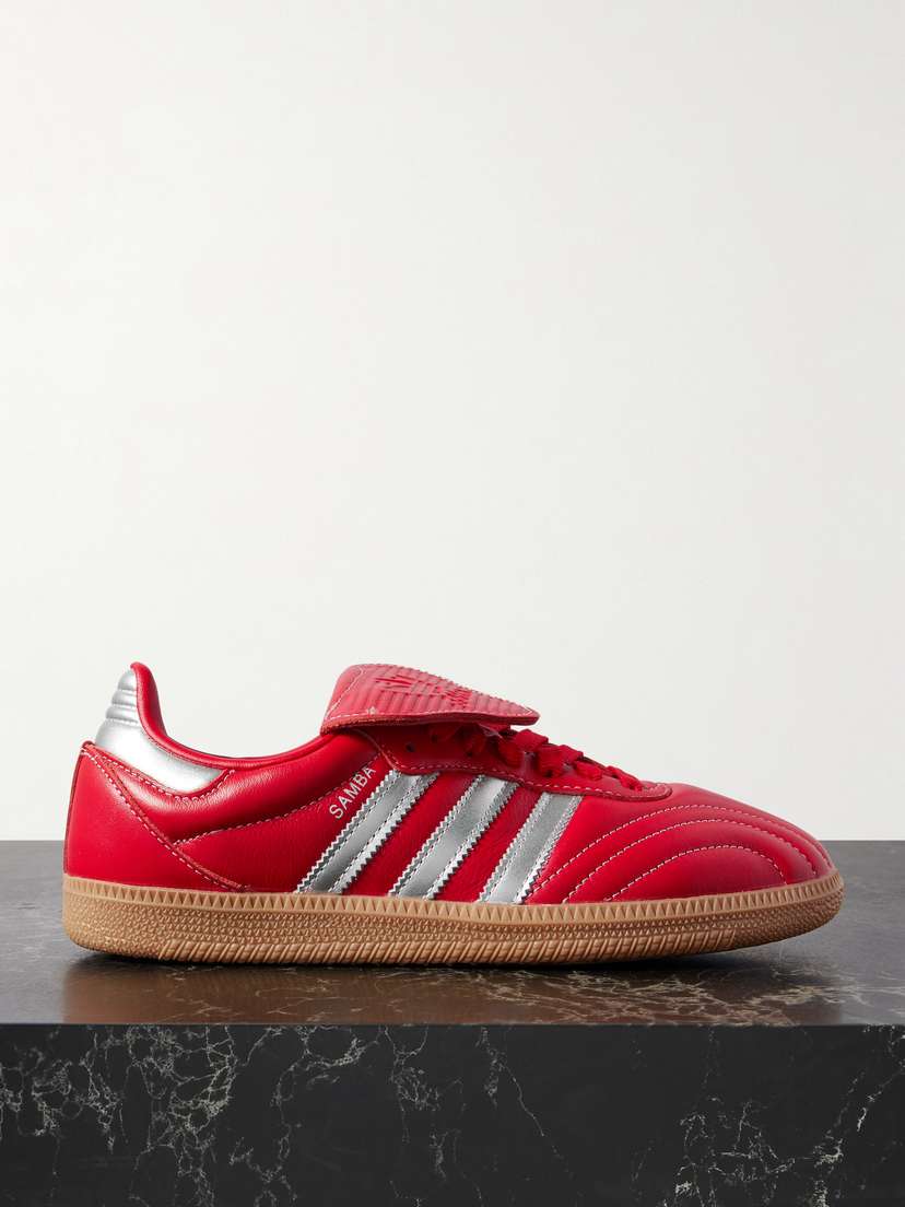 Кроссовки Samba lt из кожи Adidas Originals, красный