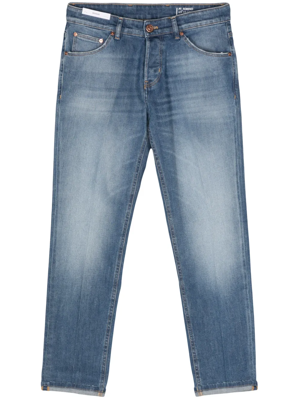 

Зауженные джинсы Pt Torino, синий