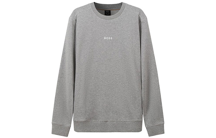 

Свитер мужской светло-серый HUGO BOSS