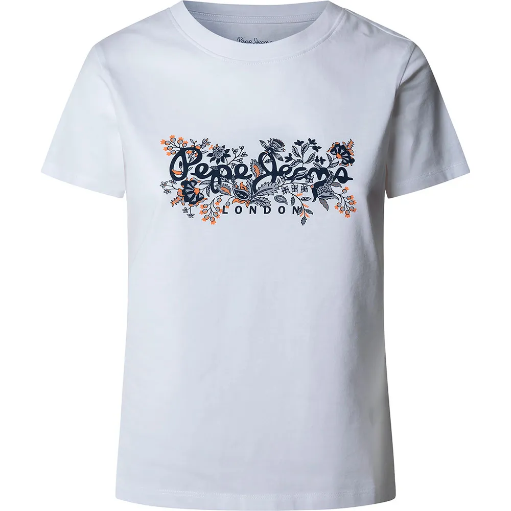 

Футболка с коротким рукавом Pepe Jeans Rosalind, белый