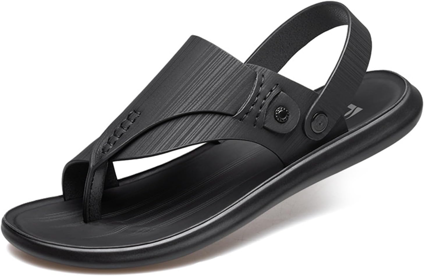 

Сандалии WCXTY для коррекции косточки для мужчин, модные удобные ортопедические сандалии с поддержкой свода стопы, летние пляжные тапочки-корректоры пальцев для пальцев Халлюкс Вальгус, черный