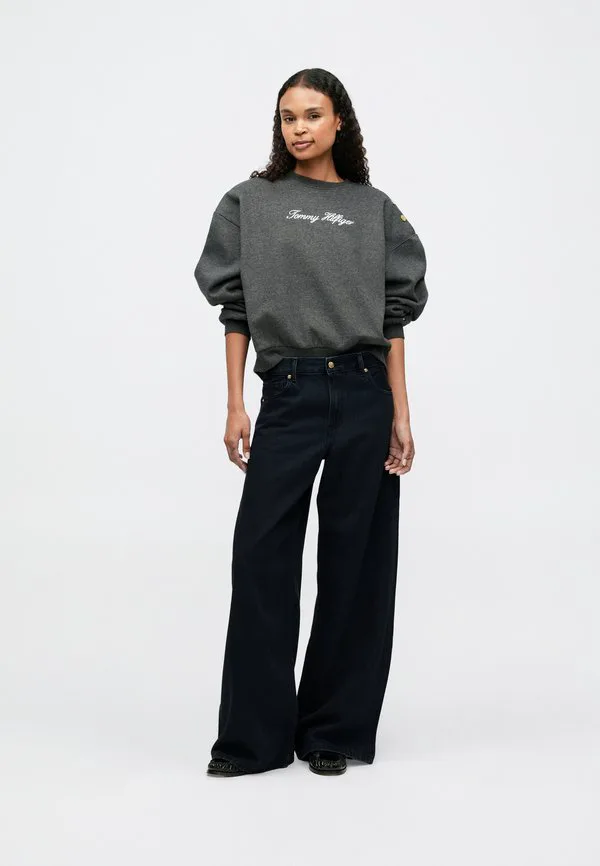 Нина с широкими ногами Tommy Hilfiger, Dark-Blue Denim — фото 2