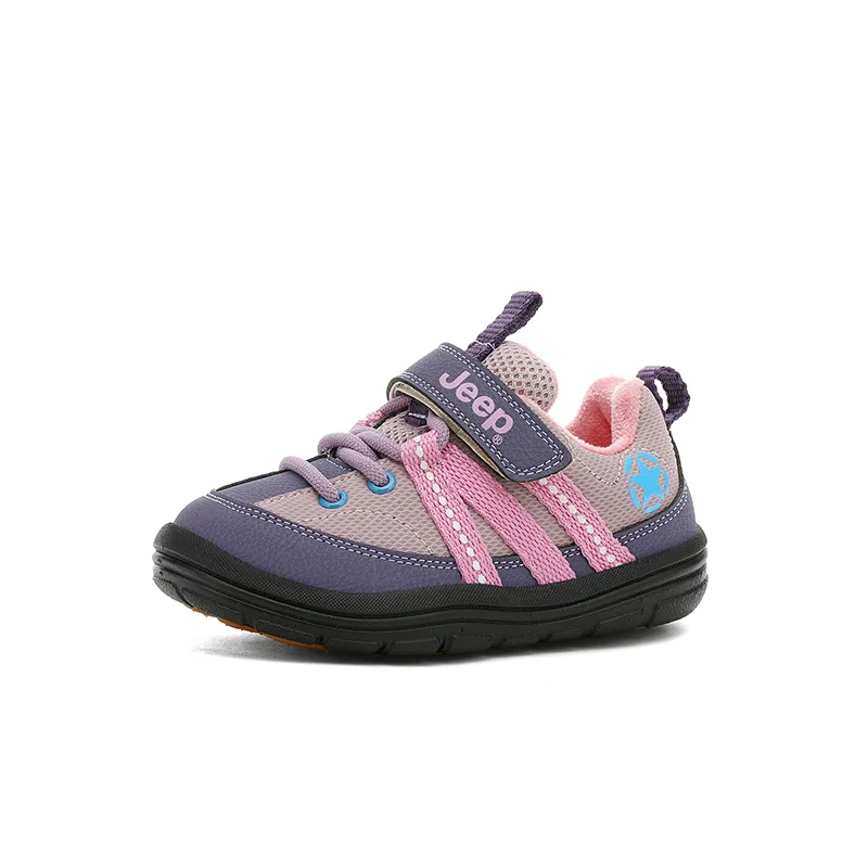 Детские утепленные нескользящие износостойкие ботинки Explorer 2.0 Jeep, Mauve/Candy Pink[Thin Cotton] — фото 3