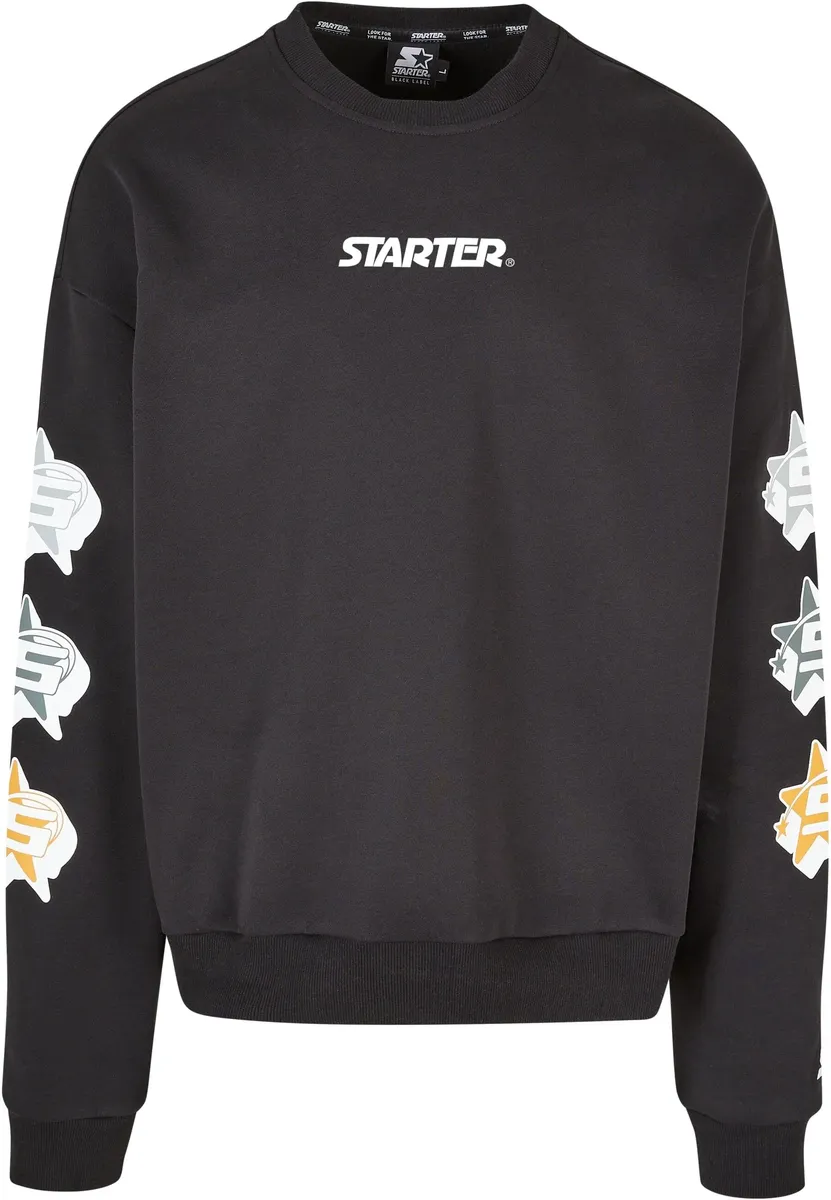 

Свитер с круглым вырезом Starter Black Label " Starter Black Label Men's Starter Star Sleeve Crewneck", черный