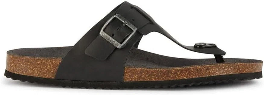 Мужские сандалии Geox U Sandal Ghita DFlip-Flop, Black