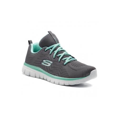 Кроссовки женские Skechers Sport GRACEFUL GET CONNECTED, серые