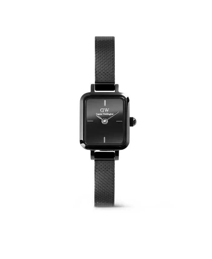 

Женские аналоговые часы из черной нержавеющей стали, 16 мм Daniel Wellington