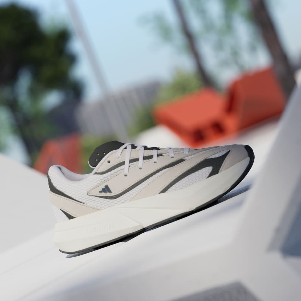 Кроссовки Adidas Lightblaze Shoes, цвет Alumina/Silver Metallic/Core Black — фото 2