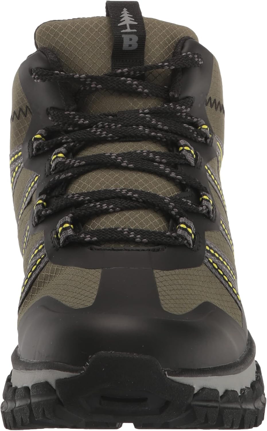 Мужские туристические ботинки BASS OUTDOOR Peak Webbing Hiker M, Deep Lchn Gn — фото 2