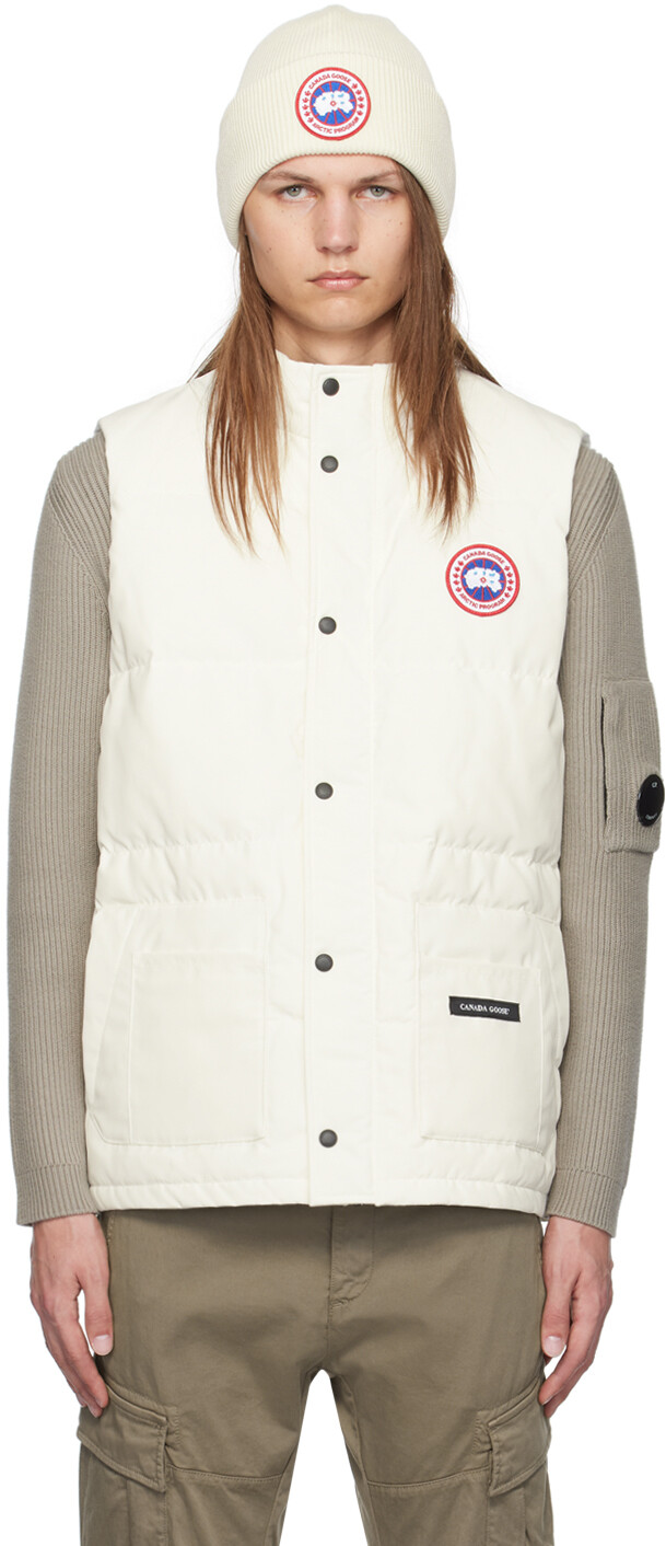 

Белый жилет Freestyle Crew Down Canada Goose