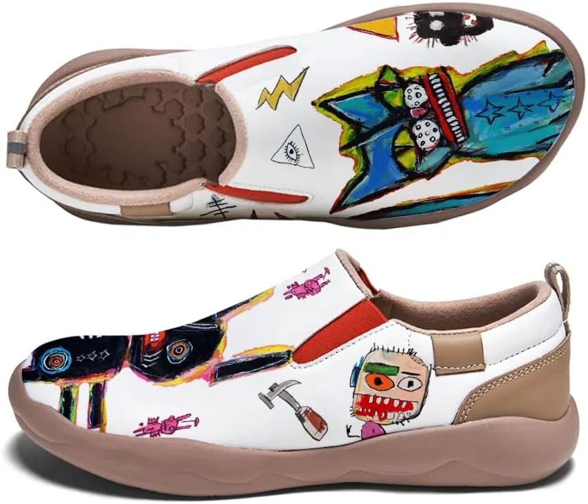 Мокасины повседневные Loafers Basquiat Pattern-02 Solepulse — фото 3