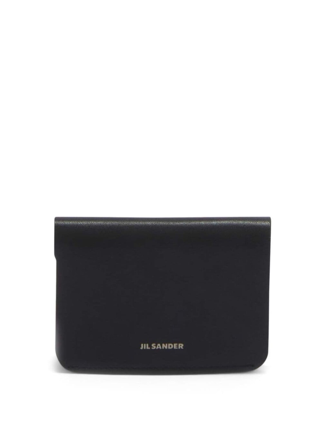 

Jil Sander кожаный кошелек с тисненым логотипом, черный