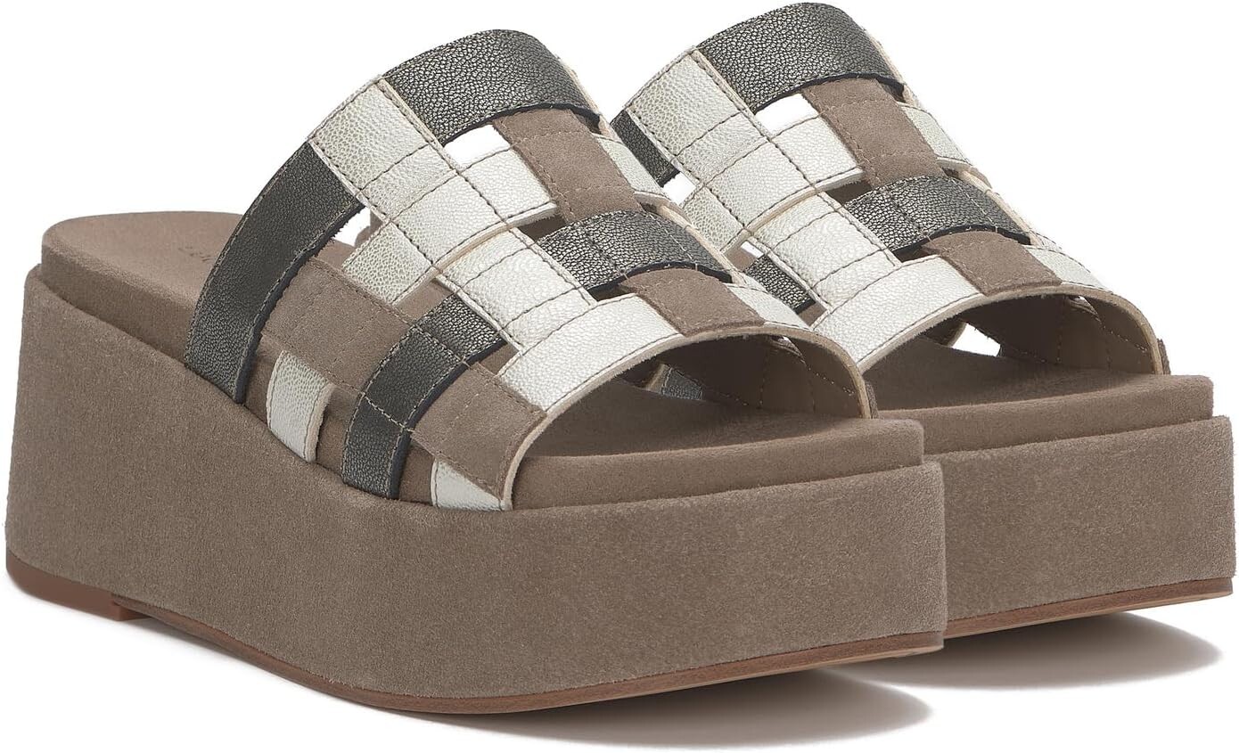 

Сандалии Lucky Brand Ulrich Woven Platform Sandal, цвет Desert Taupe