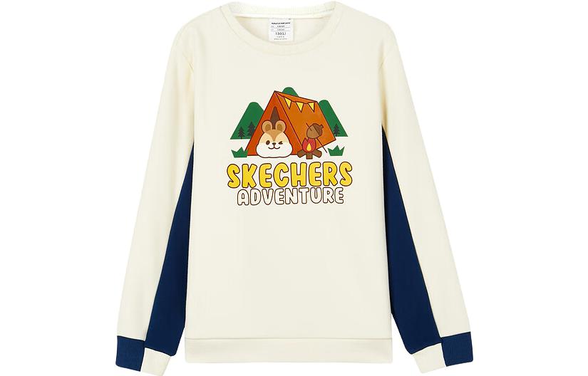 

Детская толстовка Skechers, Corn White/01PJ