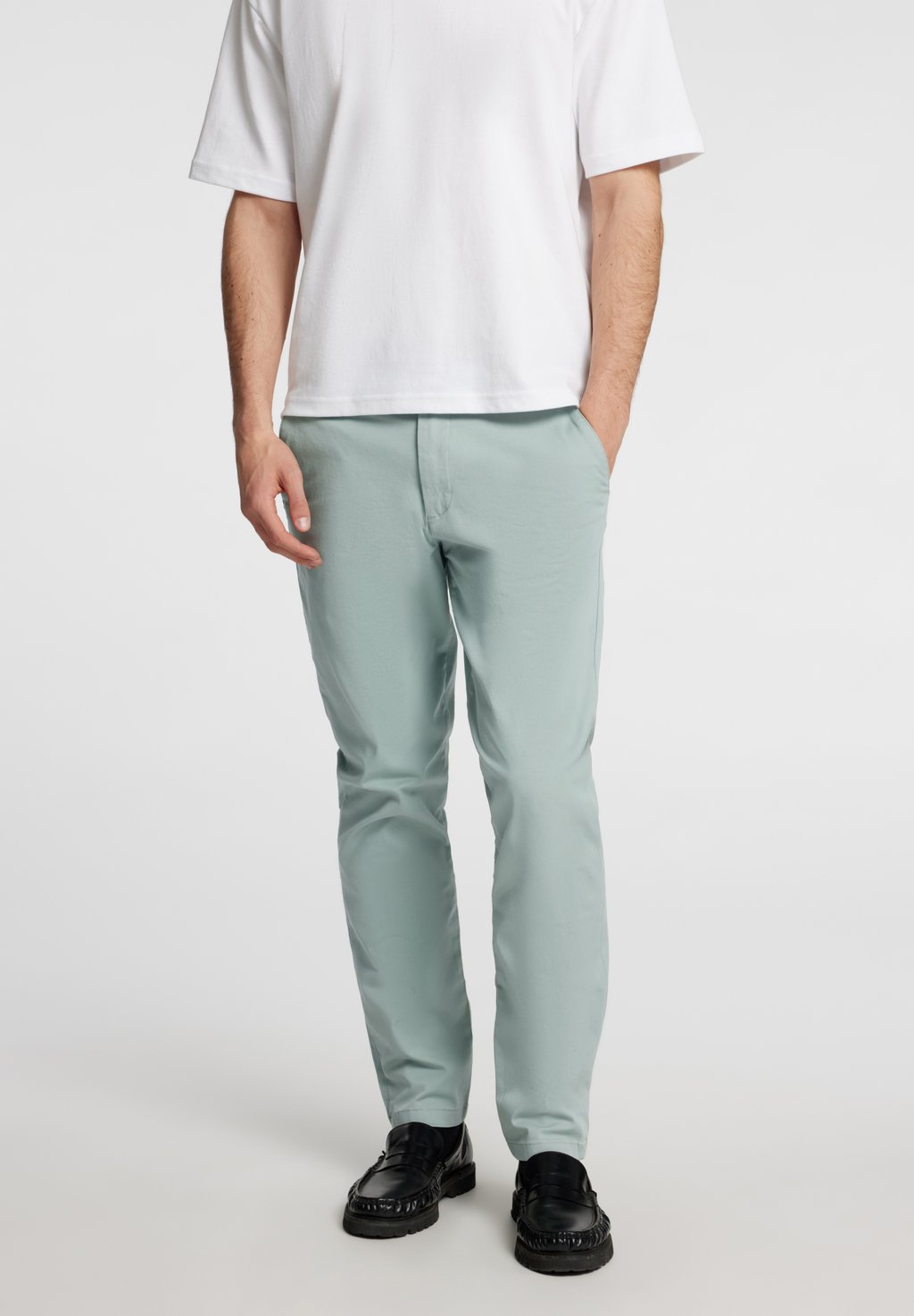 

Чиносы SLH NEW MILES FLEX NOOS Selected Homme, светло-зеленый