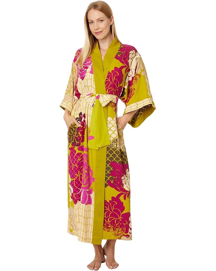 

Халат Natori Rimini 52" Robe, цвет Green Multi