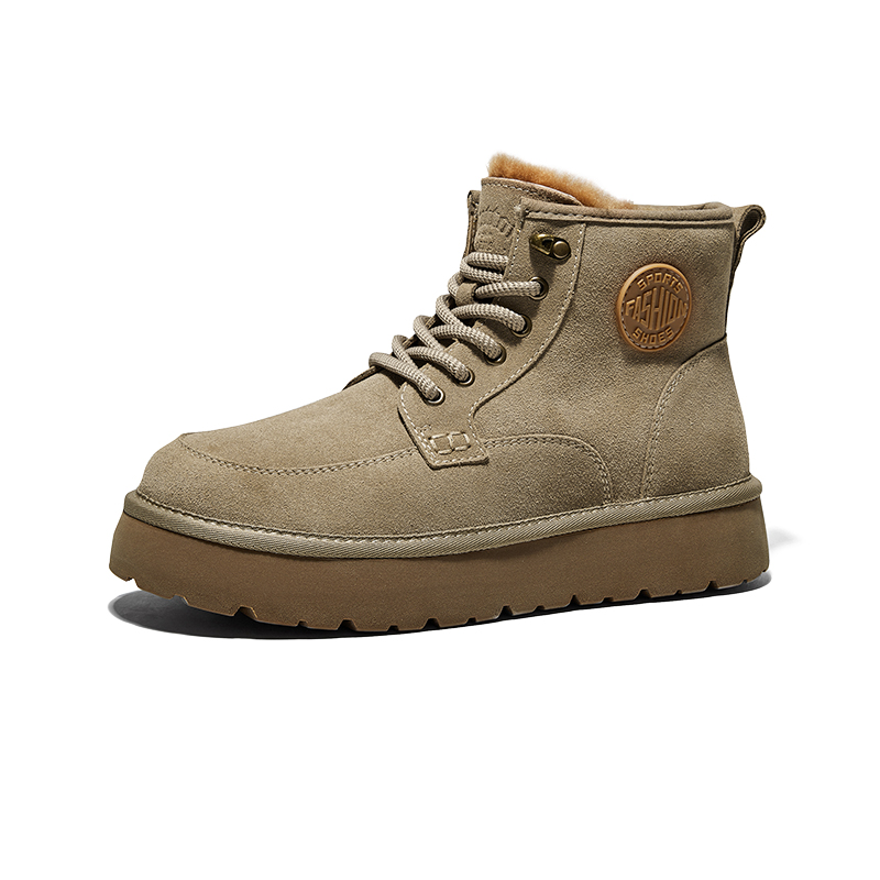 

Hautton Jeans Мужские мартинсы 13 см хаки, цвет Khaki