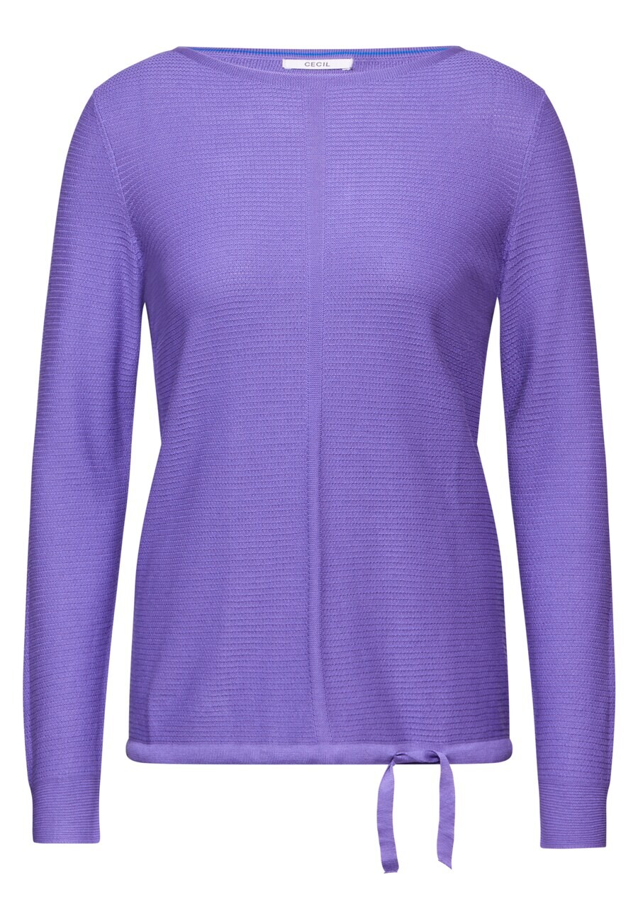 

Тонкий вязаный свитер CECIL Sweater, светло-фиолетовый
