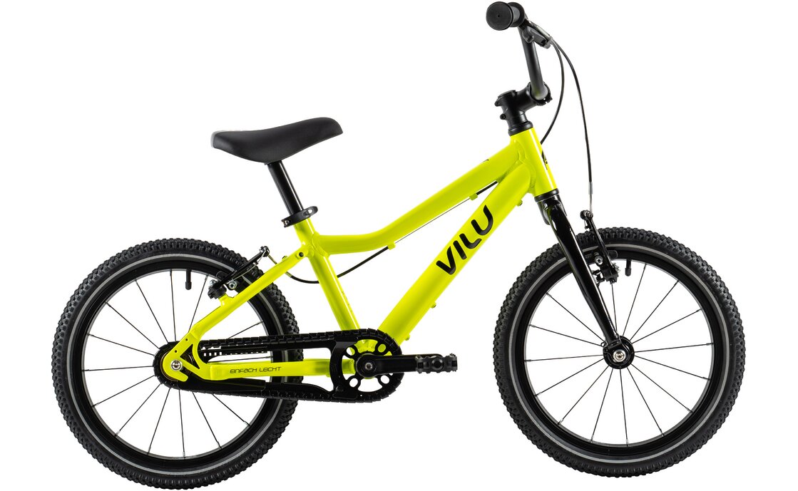 

Детский велосипед Vilu SECHZEHN - 16 дюймов - Diamant - 2024, цвет Grün|greenishyellow/black
