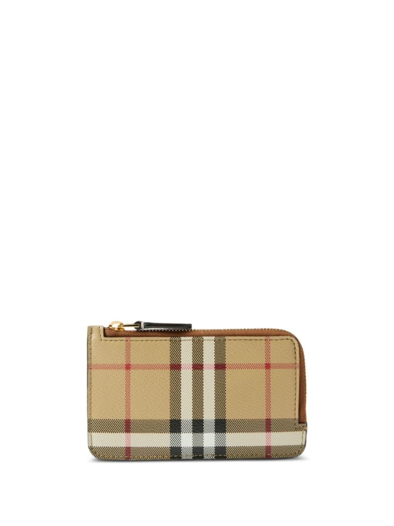 

Burberry кошелек в клетку Vintage Check, нейтральный цвет