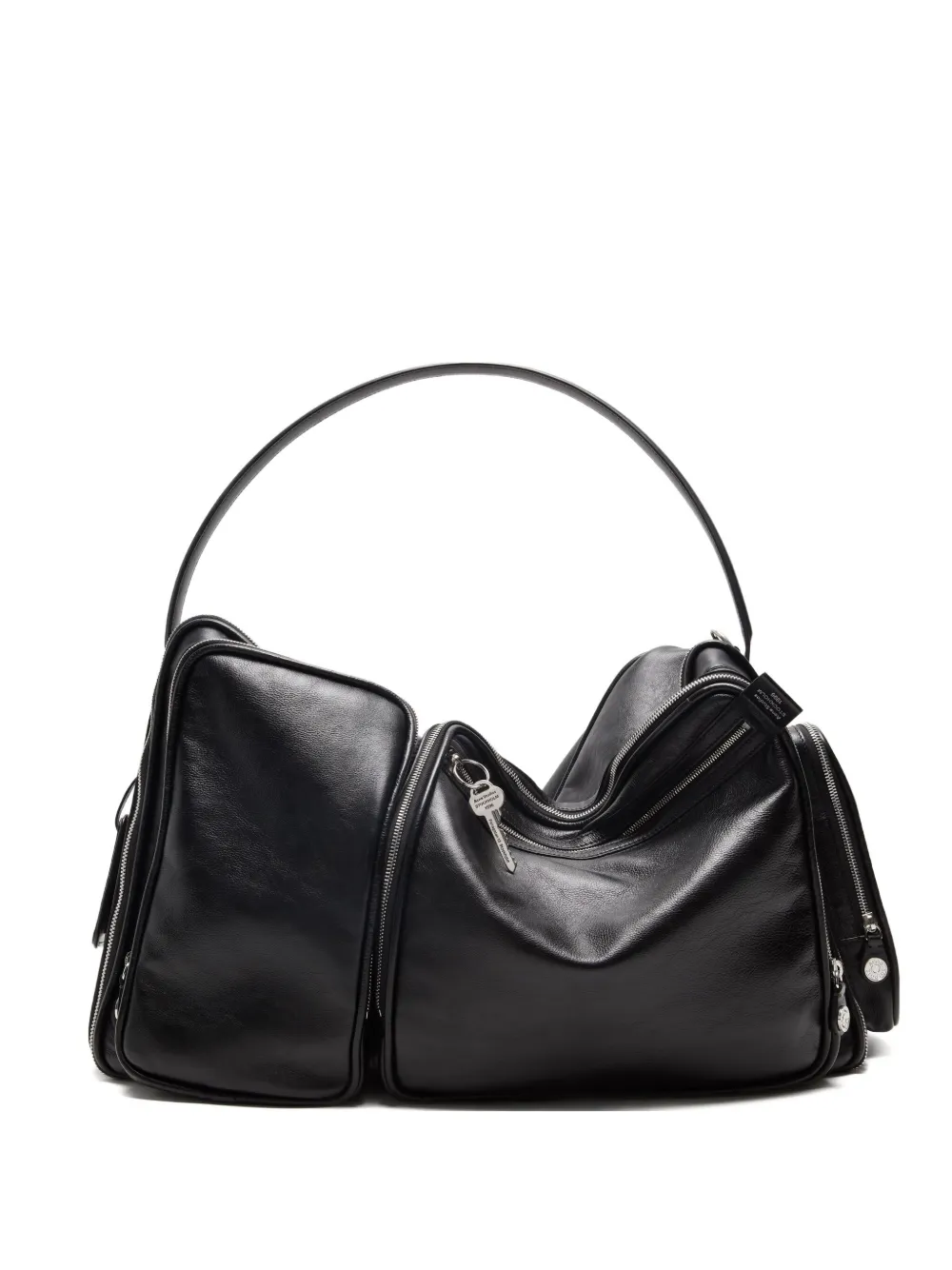 

Сумка на плечо на молнии Acne Studios, черный