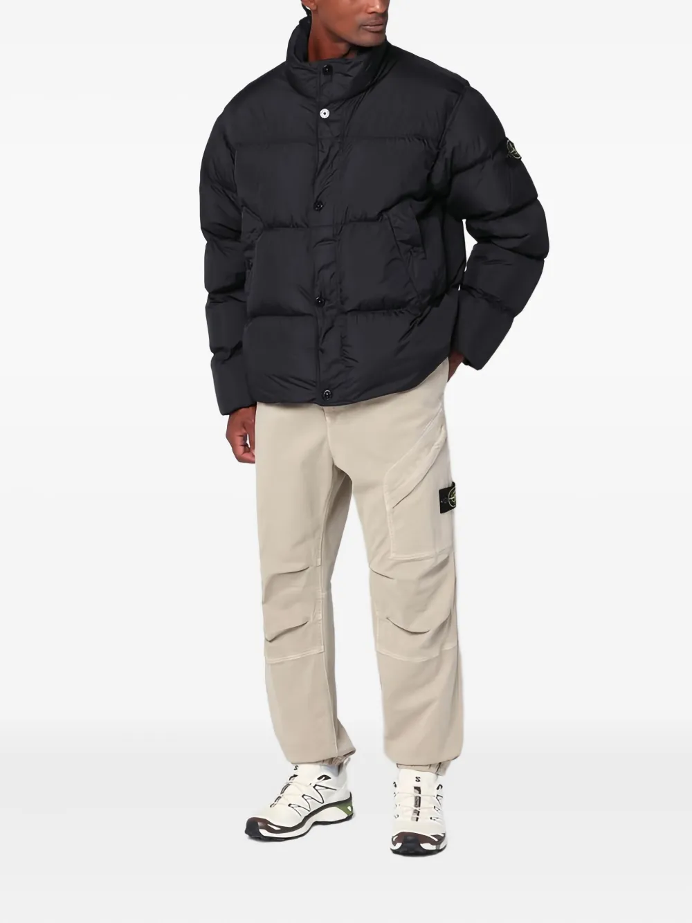 Брюки с нашивкой Compass Stone Island — фото 2
