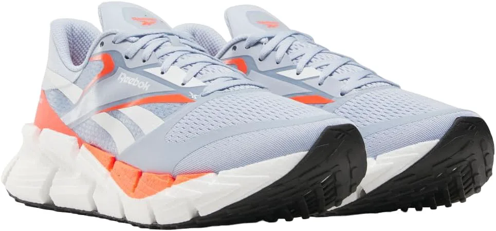 Мужские беговые кроссовки Reebok Floatzig, бледно-голубой/белый/оранжевый — фото 2