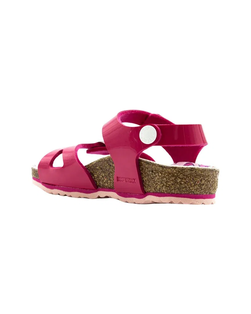 Сандалии Birkenstock Rio Birko-Flor, розовый — фото 2