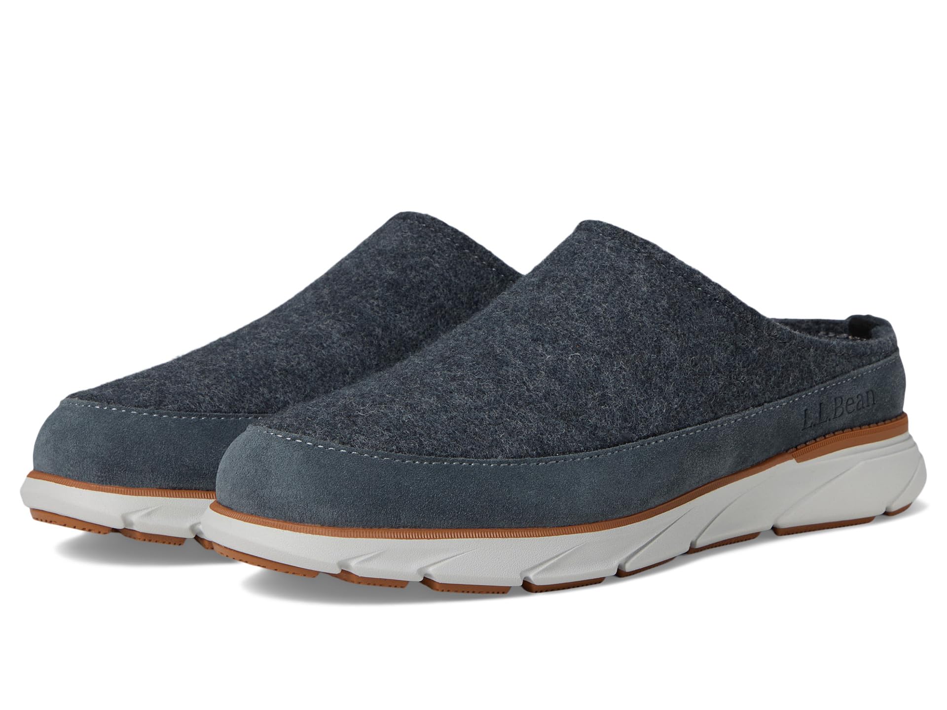 

Тапочки L.L.Bean Downeast Clog Wool, цвет Iron