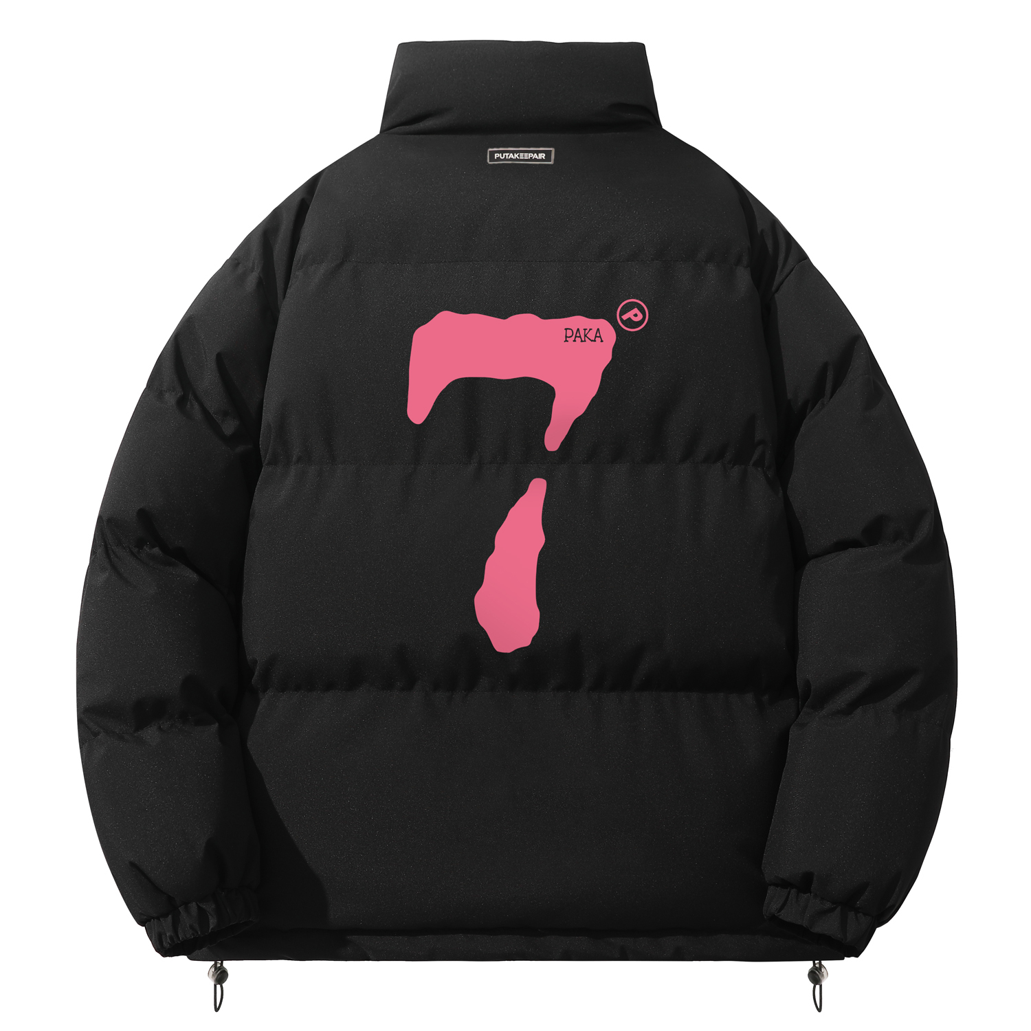 

PAKA Пуховик Unisex, Black Pink