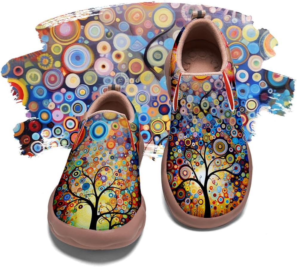 

Мужские раскрашенные обувь для путешествий, повседневные лоферы, прогулочные слипоны, удобные модные кроссовки с художественным дизайном Onehorse, Art-02