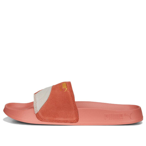 Тапочки leadcat 2.0 suede og slides 'pink orange' Puma, розовый