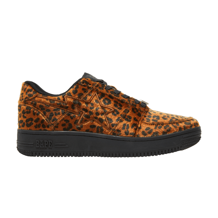 

Кроссовки BAPE Bapesta Low M2 'Leopard', оранжевый