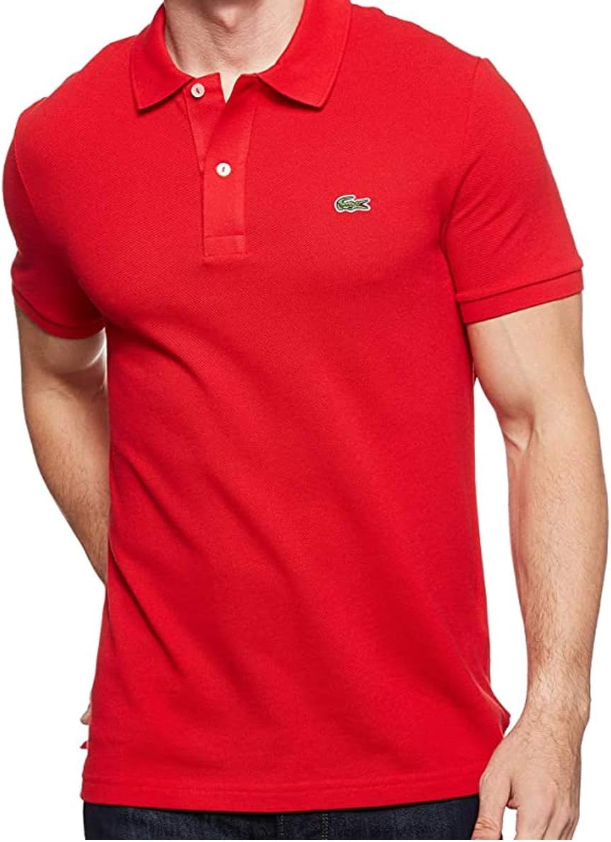 

Lacoste мужская поло Petit Piqué Slim Fit, Bigarreau Cherry, Красный, Lacoste мужская поло Petit Piqué Slim Fit, Bigarreau Cherry