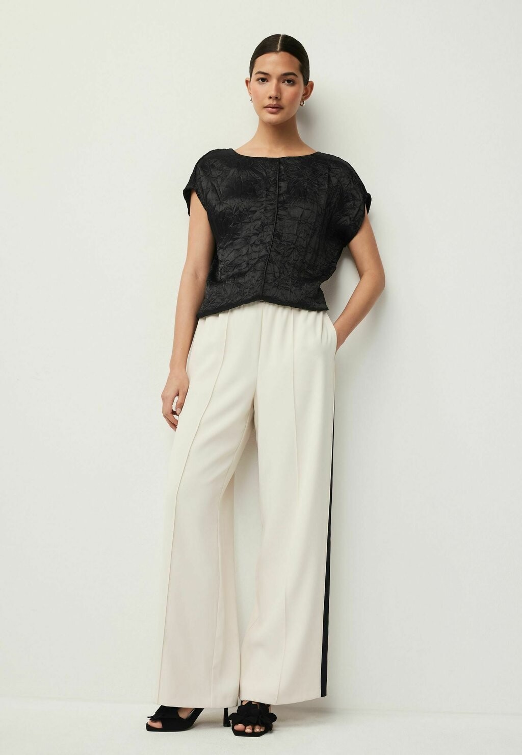 

Блуза SLEEVE DRAWSTRING DETAIL REGULAR FIT Next, черный