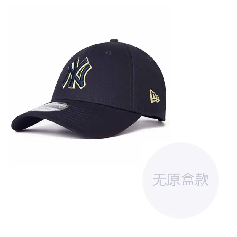

New Era Хлопковая бейсболка унисекс темно-синяя, Navy Blue