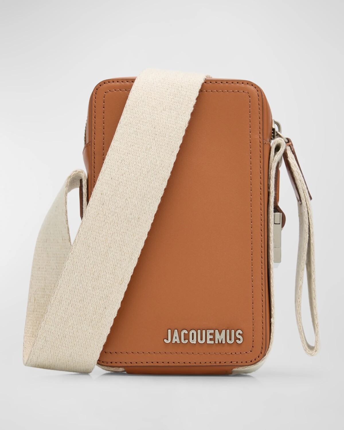 

Мужская вертикальная сумка через плечо Le Cuerda Jacquemus, светло-коричневый