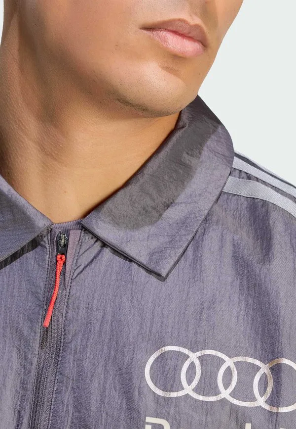 Куртка для тренировок в паддоке пилота команды audi revolut f1 Adidas Performance, Grey Strata — фото 4