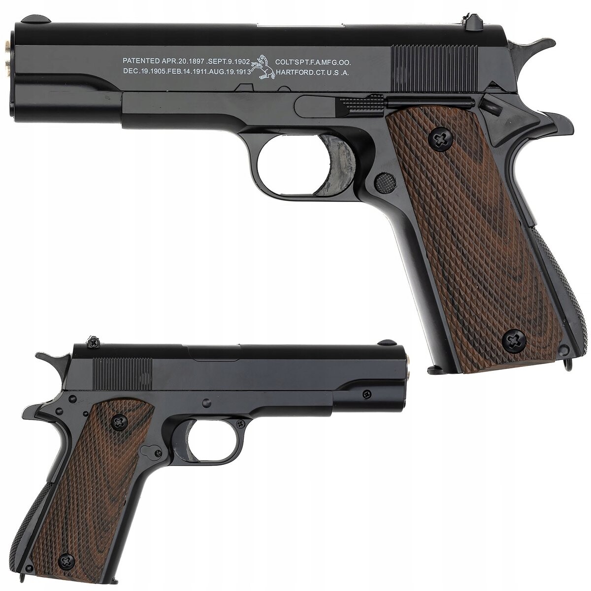 

Металлический Пистолет С Шарами Colt Bullet Имитация Оружия С Шарами Bb 6 Мм Inna marka
