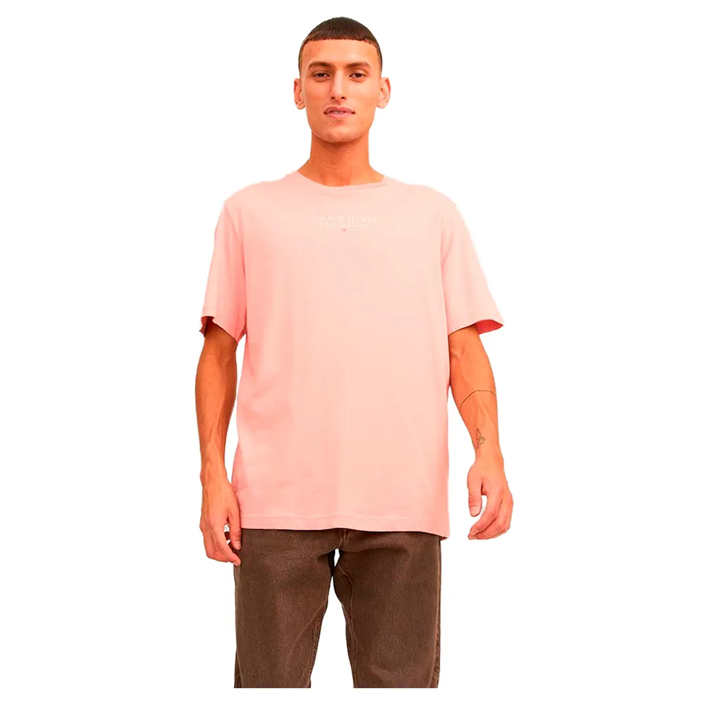 

Футболка Jack & Jones Bluarchie, розовый