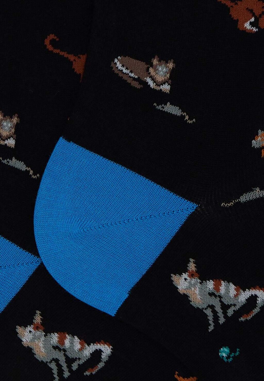 

Носки WITH CAT MOUSE AND BALL MOTIF Gallo, черный