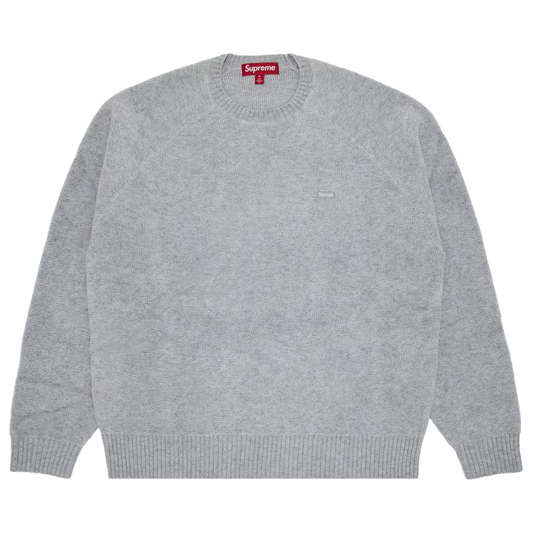 

Свитер Supreme Terry Small Box Sweater Heather Grey, серый