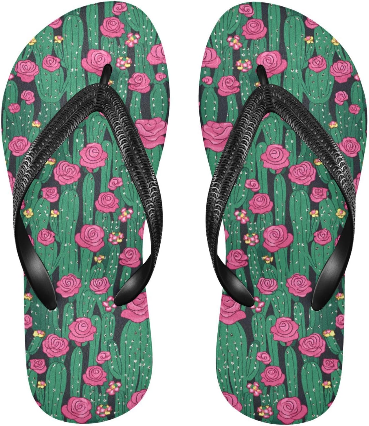 

Женские и мужские шлепанцы с попугаями и цветами, женские шлепанцы, мужские сандалии, душевые тапочки, летние нескользящие шлепанцы для плавания, пляжа и ванной Mnsruu, Roses I14093
