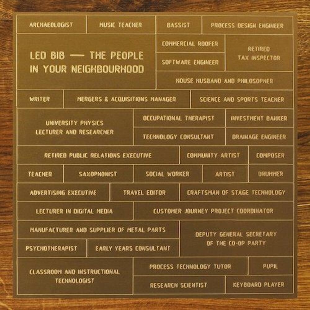 

Диск CD The People In Your Neighbourhood - Led Bib