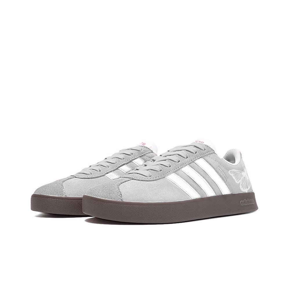 Кроссовки adidas neo Skateboarding Shoes Unisex Low-top Brown, светло-серый — фото 3