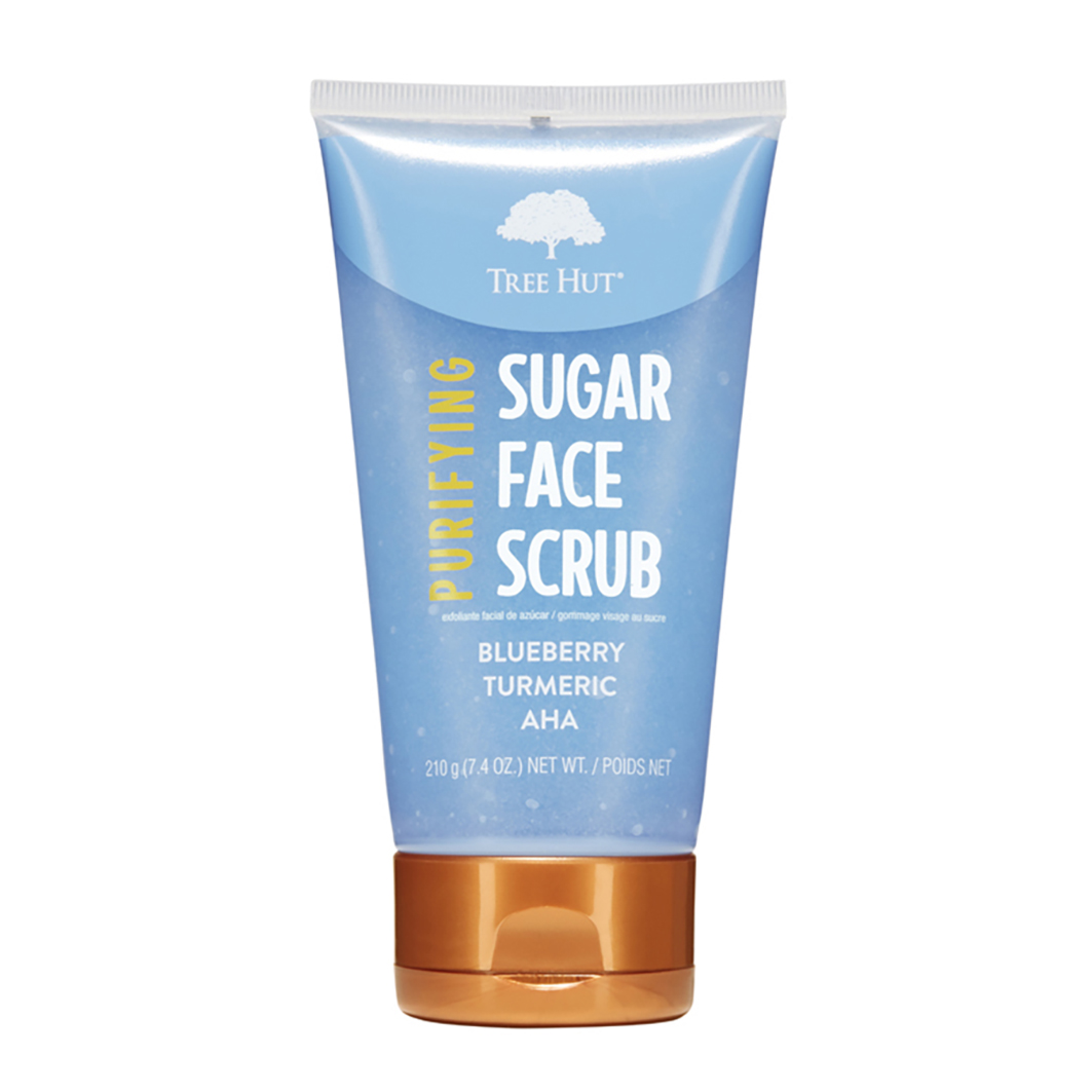 

Скраб для лица с AHA-кислотами blueberry face scrub Tree Hut, вес 210 гр.