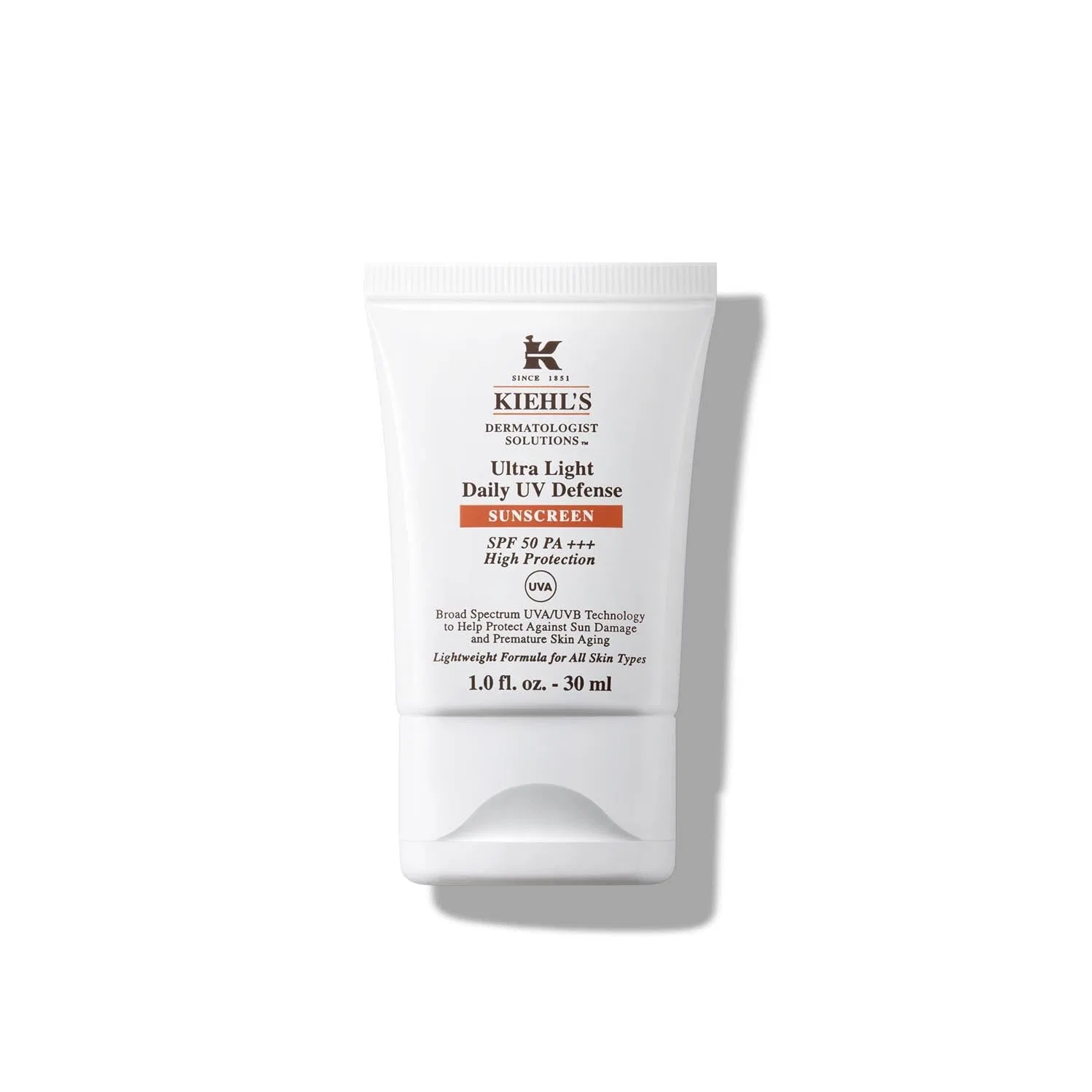 Высокоэффективный антивозрастной солнцезащитный лосьон для лица KIEHL'S Ultra Light Daily UV Defense SPF 50 Kiehl'S
